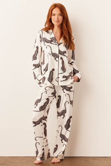 Winter Cloud Jersey PJ Set in Vinyasa